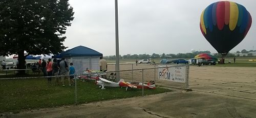 Fly-in, view to the north