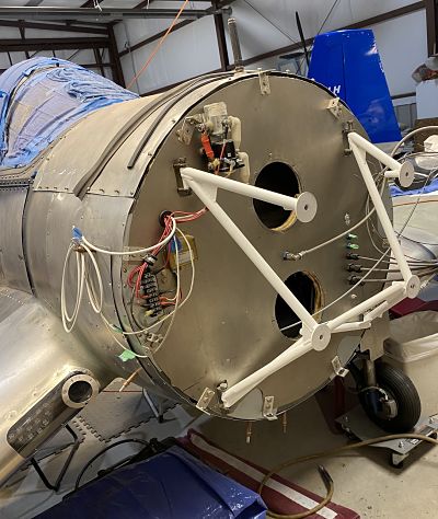 new engine mount installed