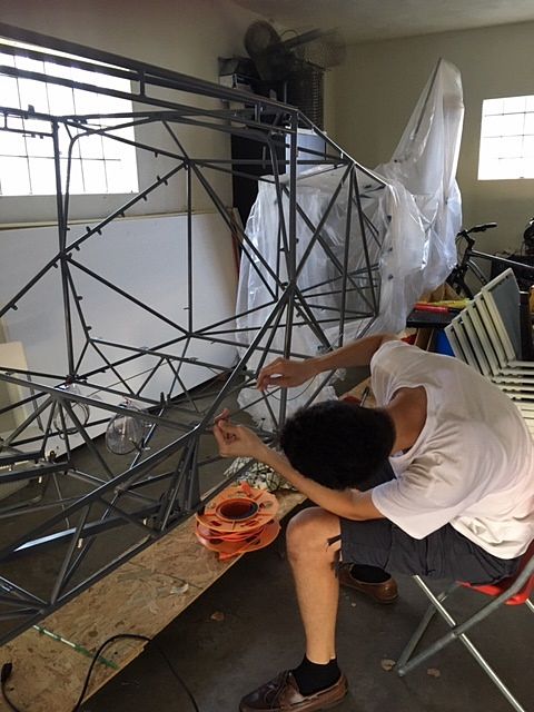 fitting fuselage formers