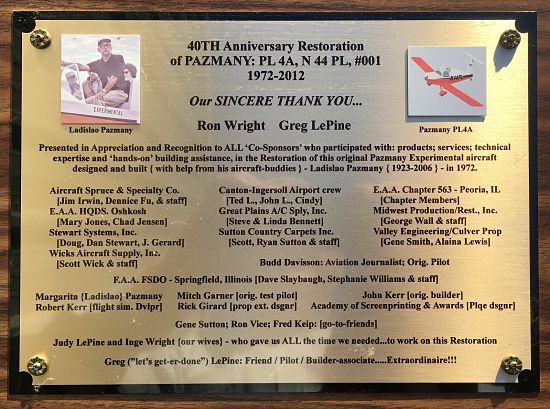 PL-4A plaque