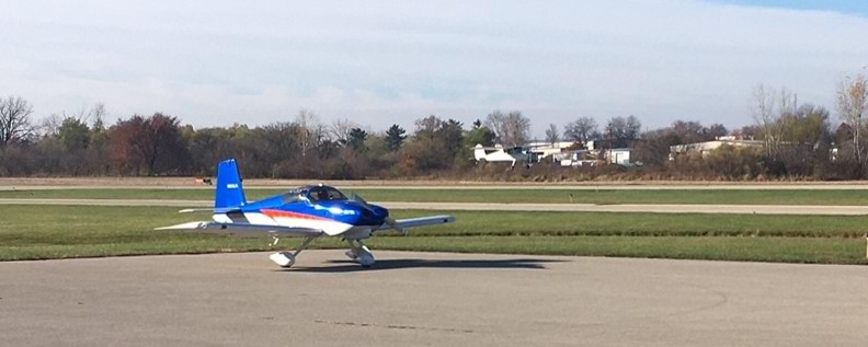 two chapter member's airplanes