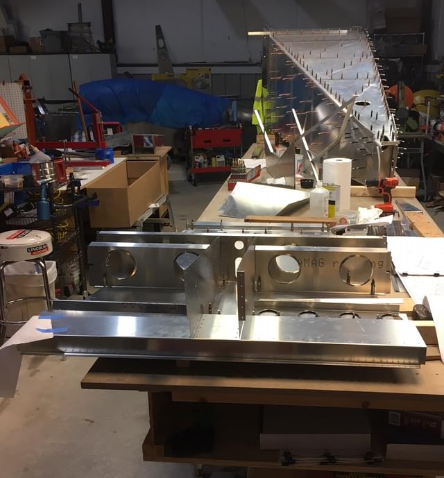 airplanes under construction