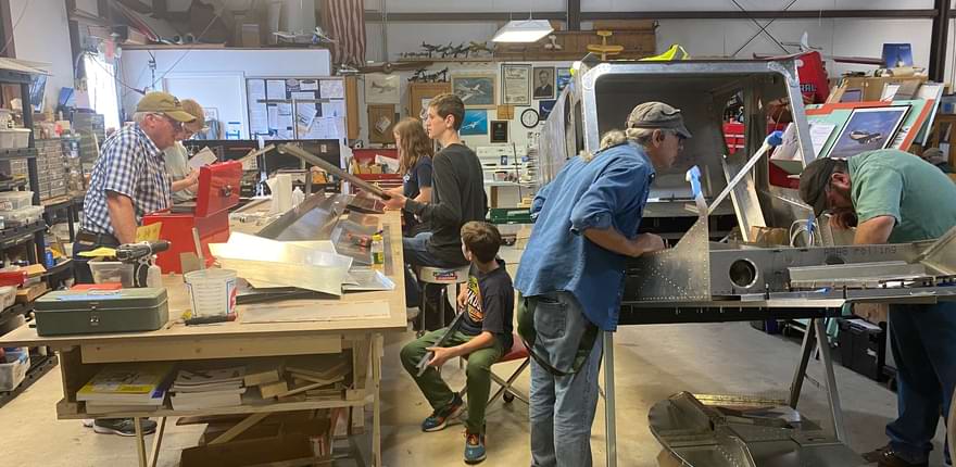 expanded Cruzer work area