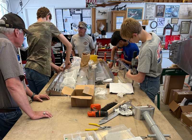 expanded Cruzer work area