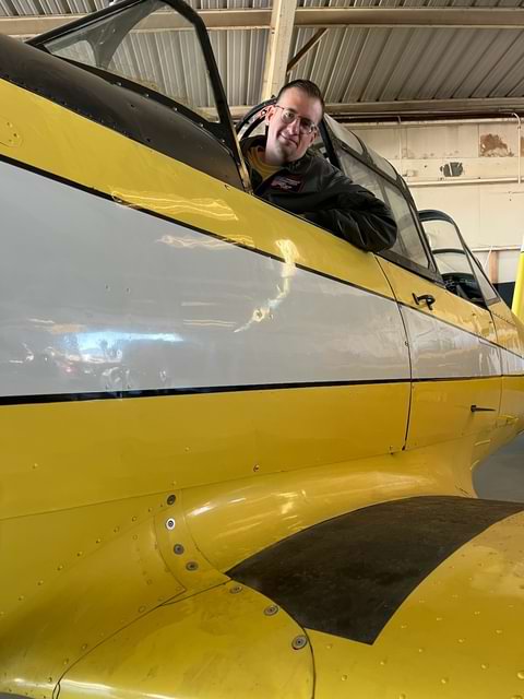Jeff in his BT-13