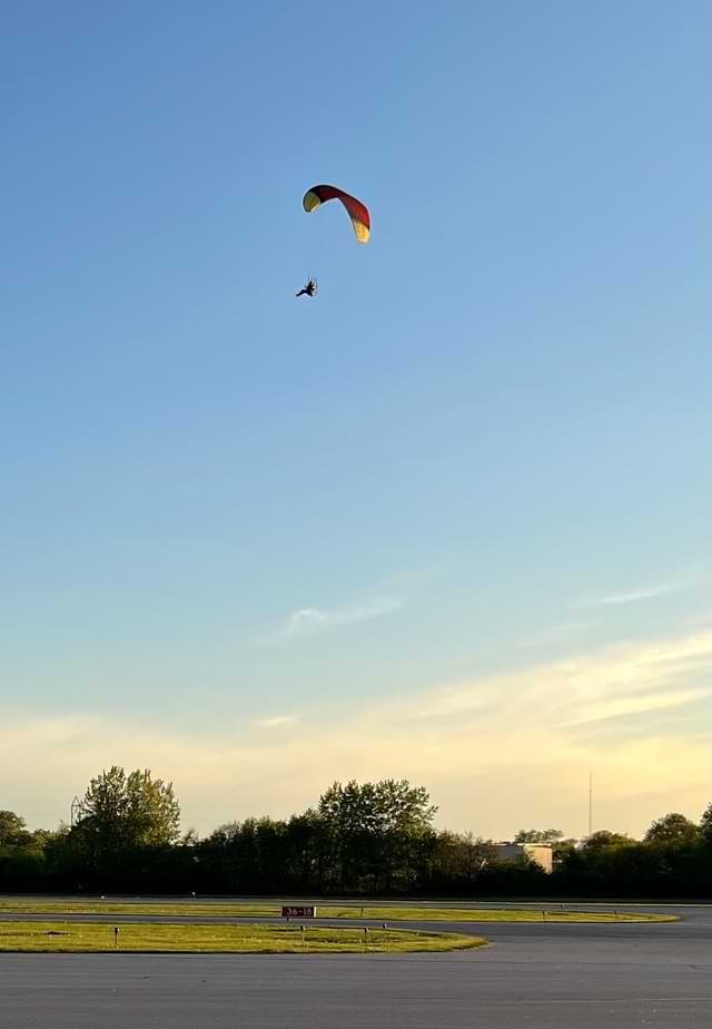 powered paraglider
